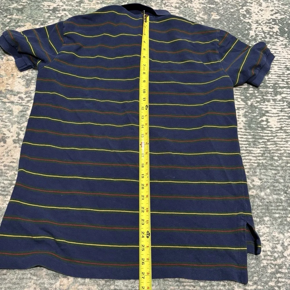Vintage Ralph Lauren Polo Shirt Mens Size Medium Striped